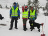 Finn-Arild Bystrm, t.v. Margit Gra, Kjell Kls m/ Jacko